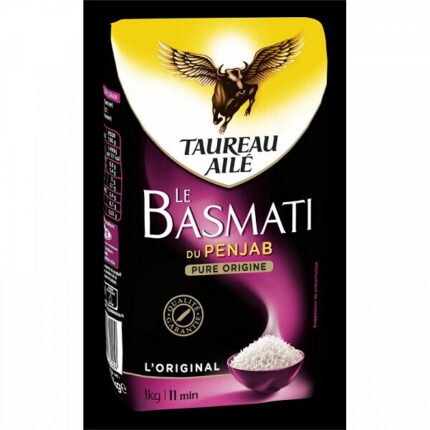 Basmati Rice Palette from Punjab – TAUREAU AILE – 1kg